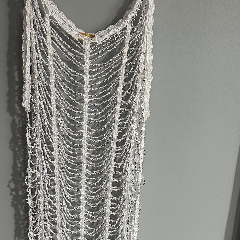 Bikini cover rhinestones small